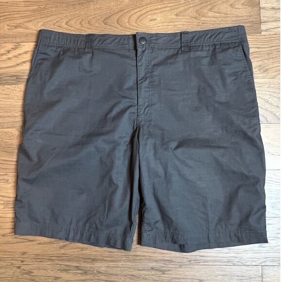 True Nation Tapered Fit Shorts Mens Gray Casual Chino - Picture 1 of 5